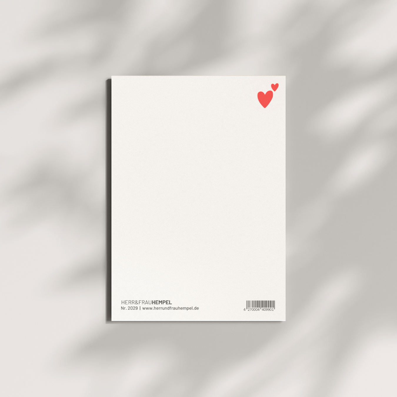 Postkarte - EIN LEBEN LANG