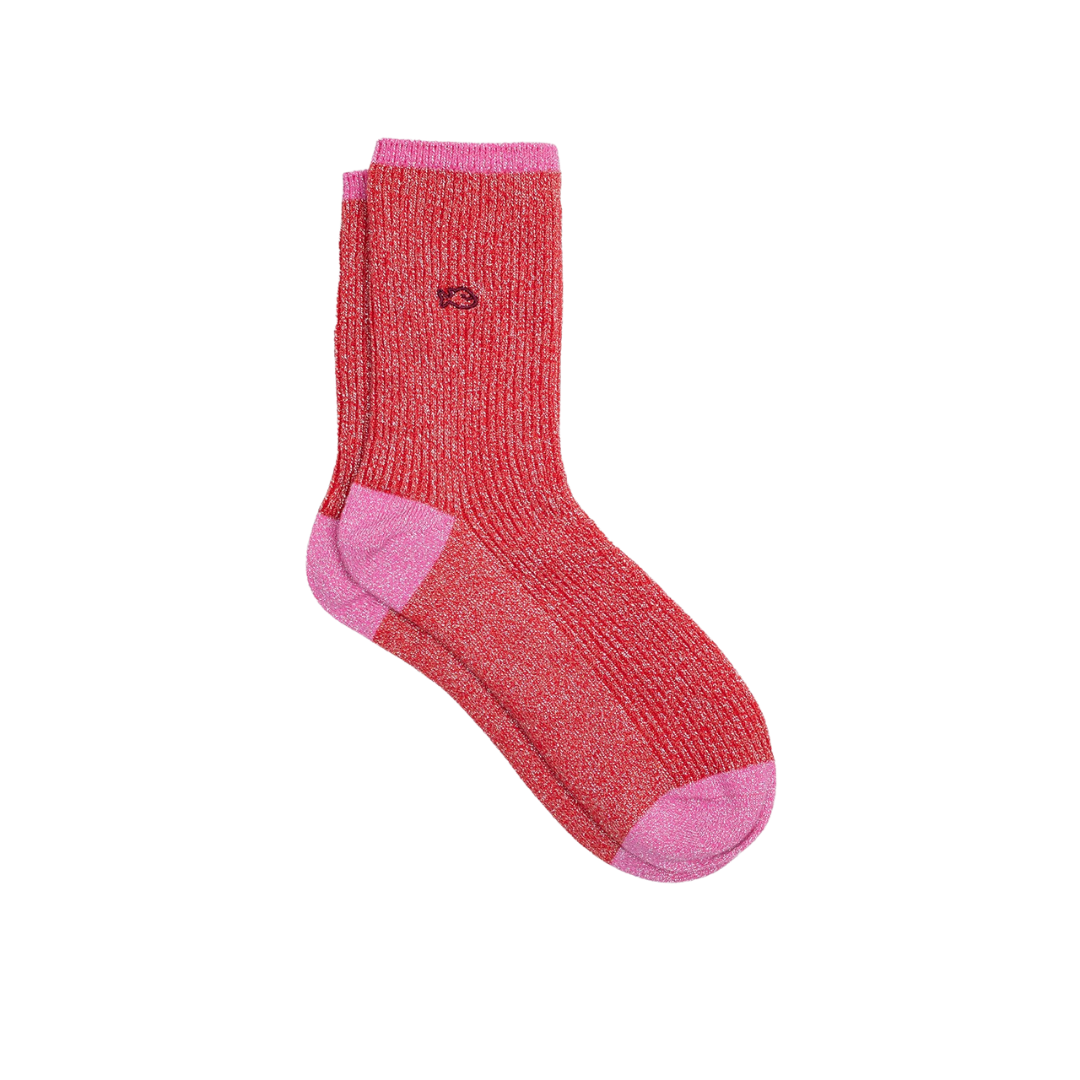 Glitzersocken
