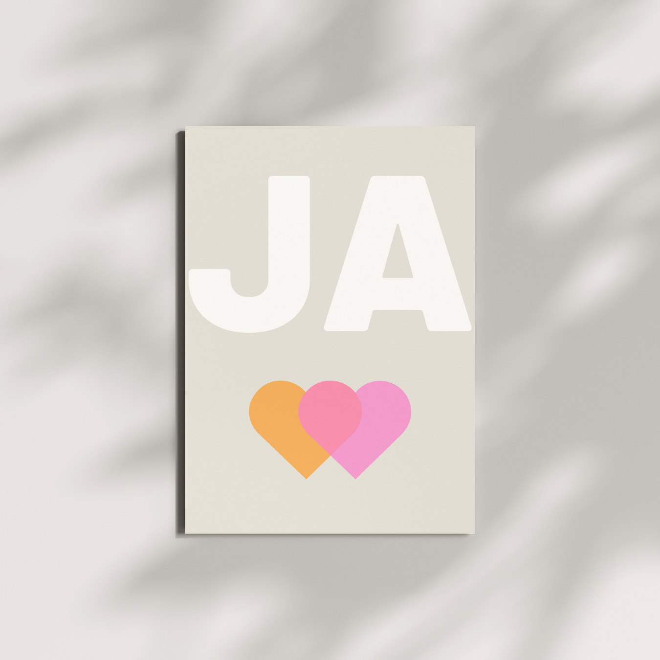 Postkarte - JA