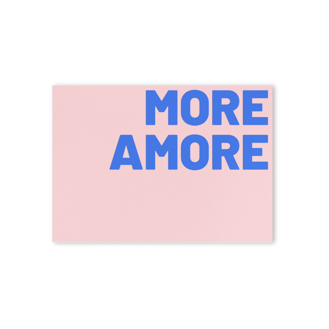 Postkarte - MORE AMORE