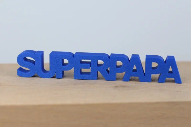 Schriftzug SUPERPAPA