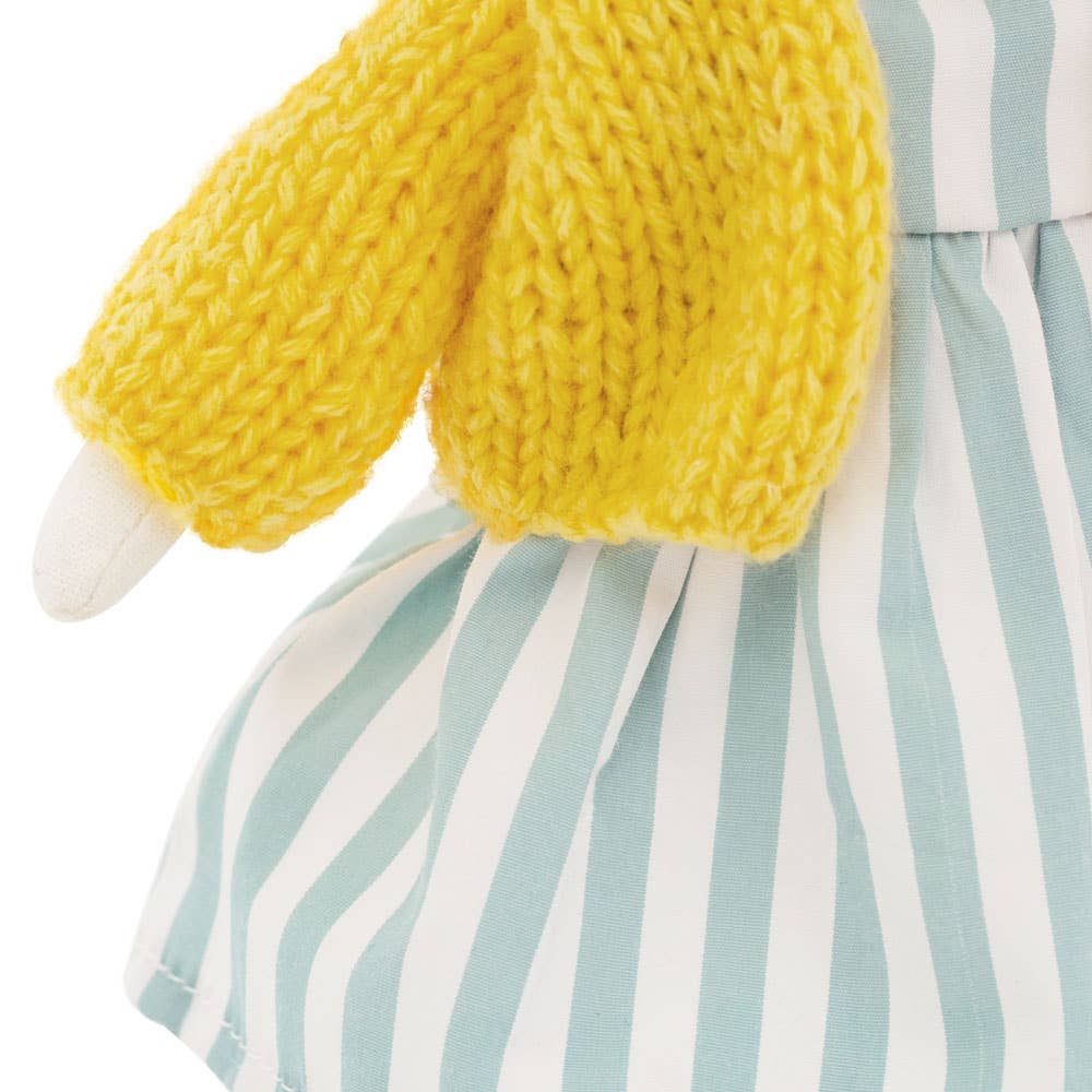 Kuscheltier - Zoe das Schaf m. Streifenkleid