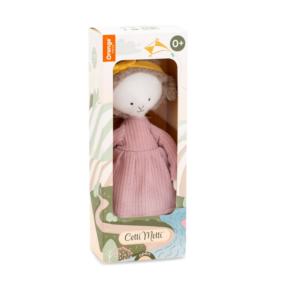 Kuscheltier - Zoe das Schaf m. rosa Kleid
