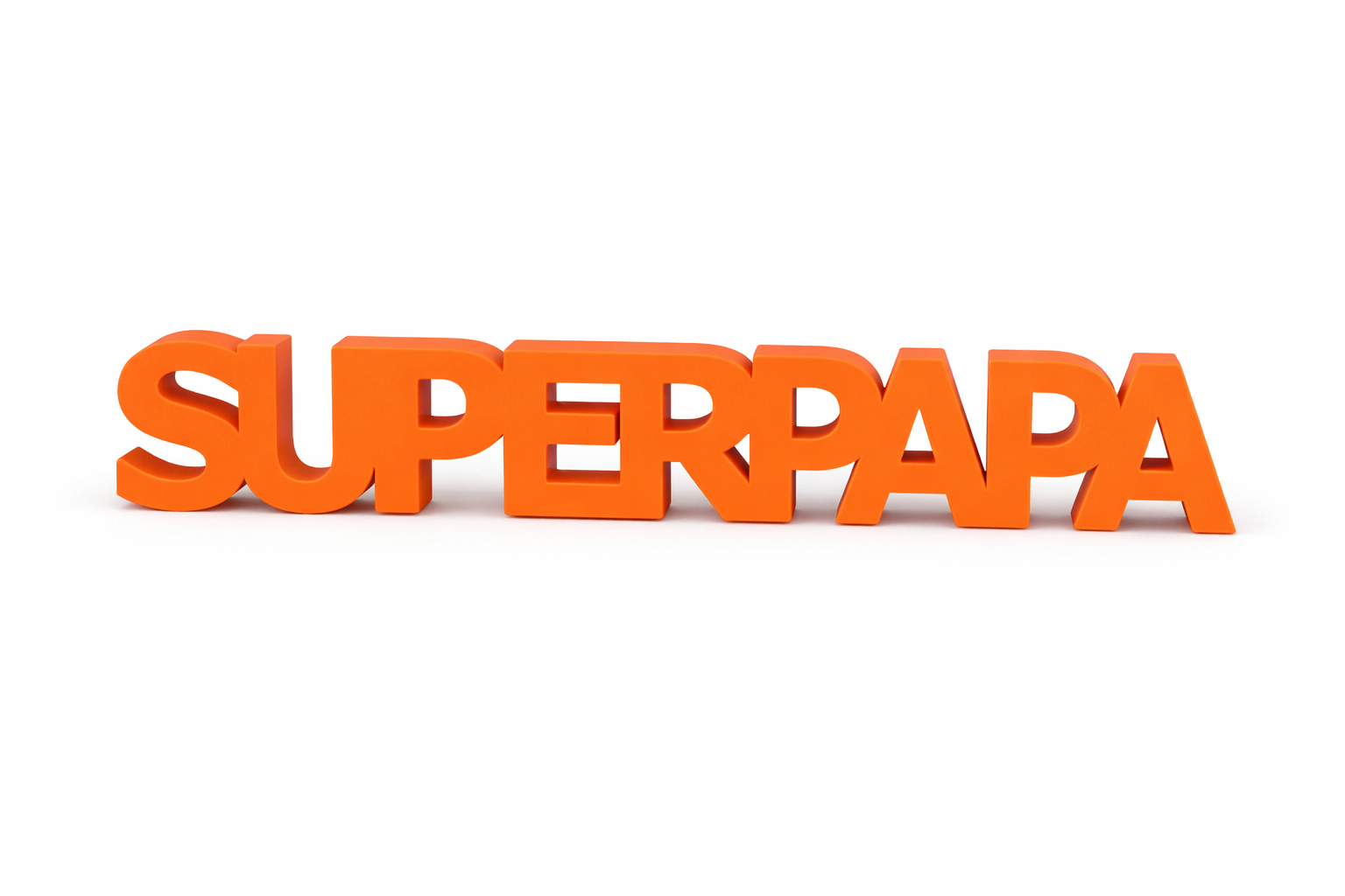 Schriftzug SUPERPAPA