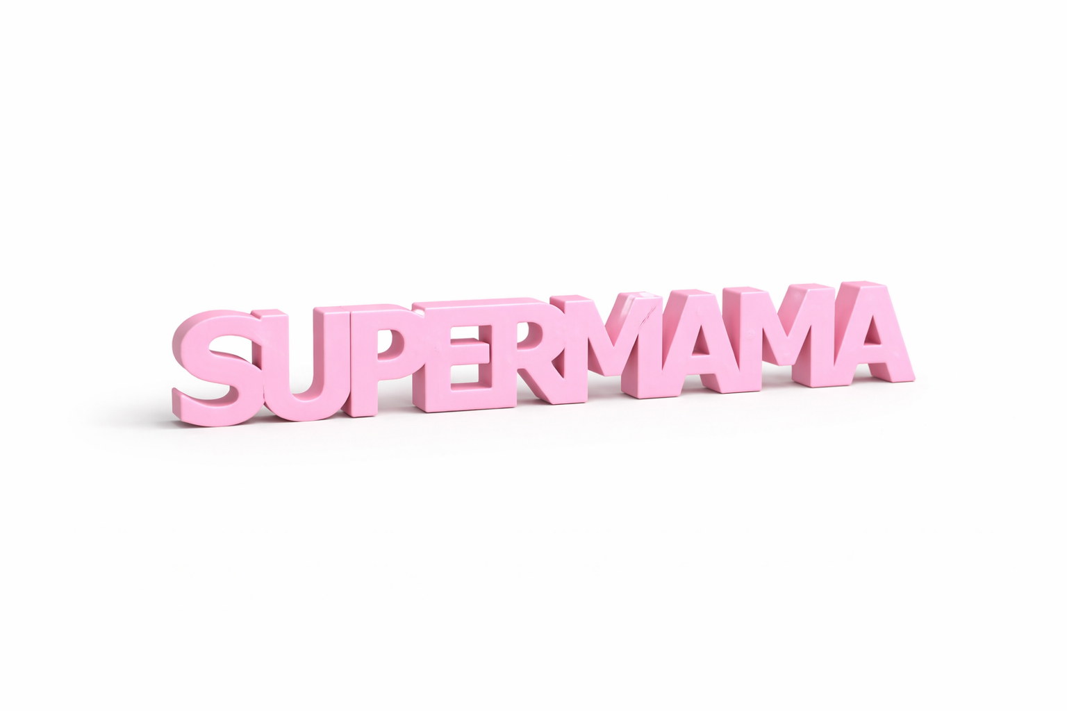 Schriftzug SUPERMAMA