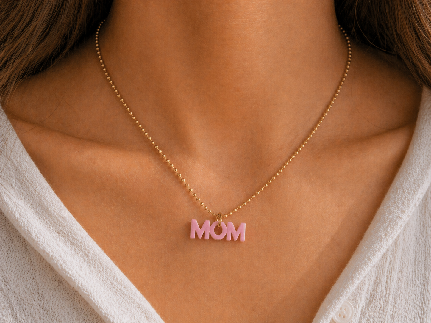 Kettenanhänger WOW/MOM