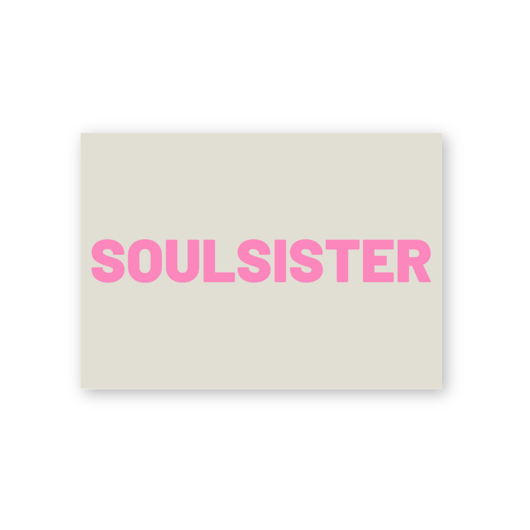 Postkarte - SOULSISTER