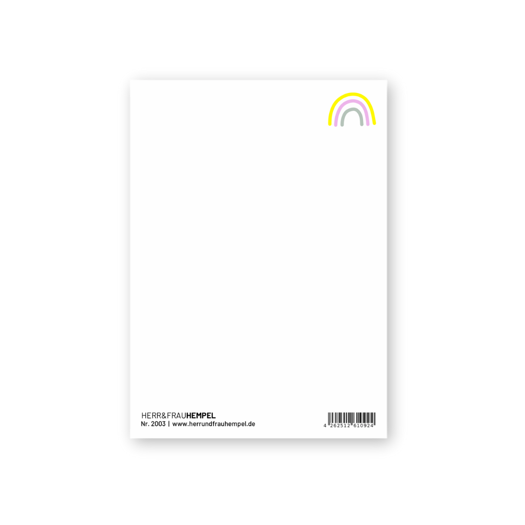 Postkarte - Hallo kleines Wunder.