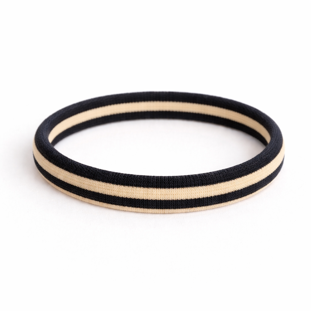 gestreifte Haargummis - Lulu