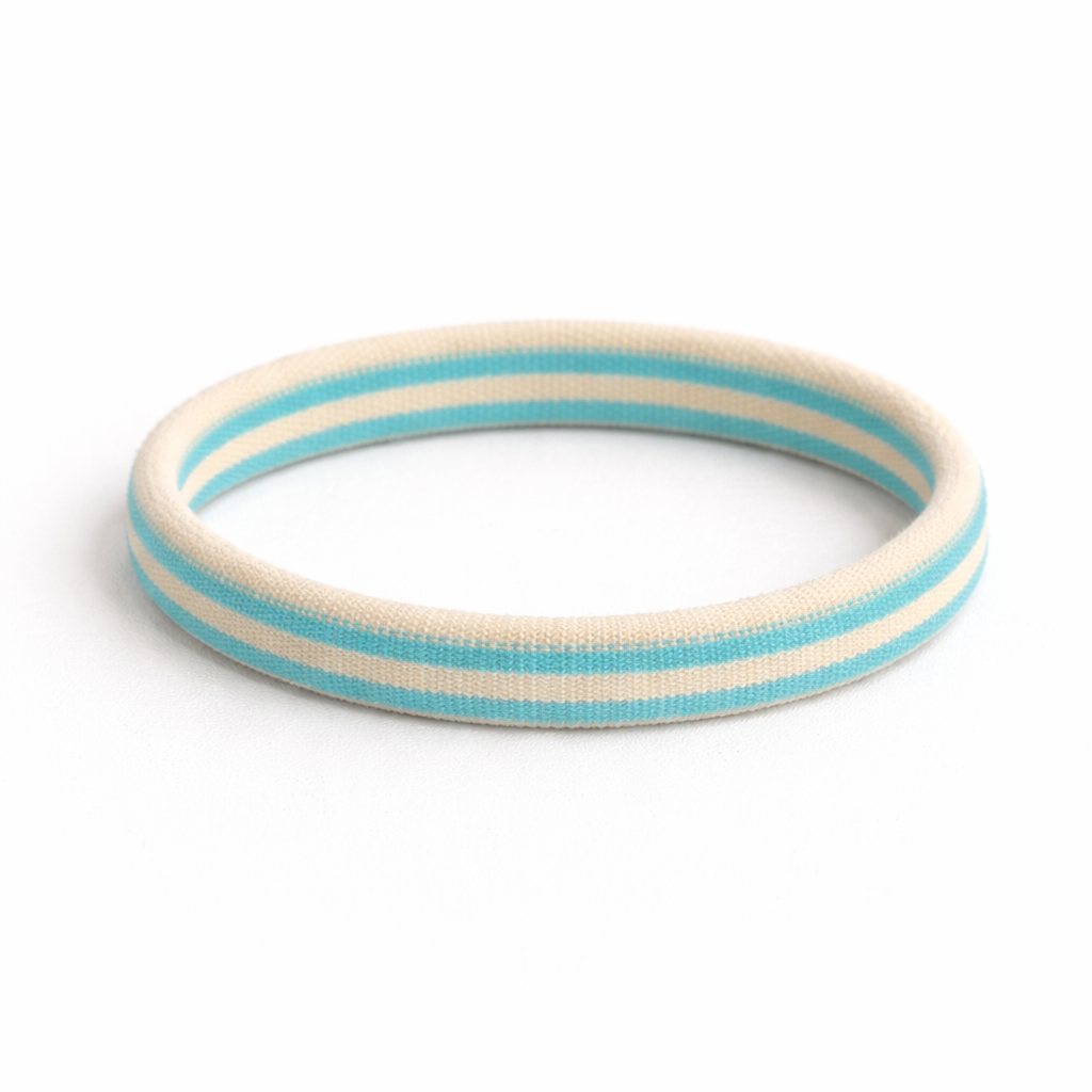 gestreifte Haargummis - Lulu