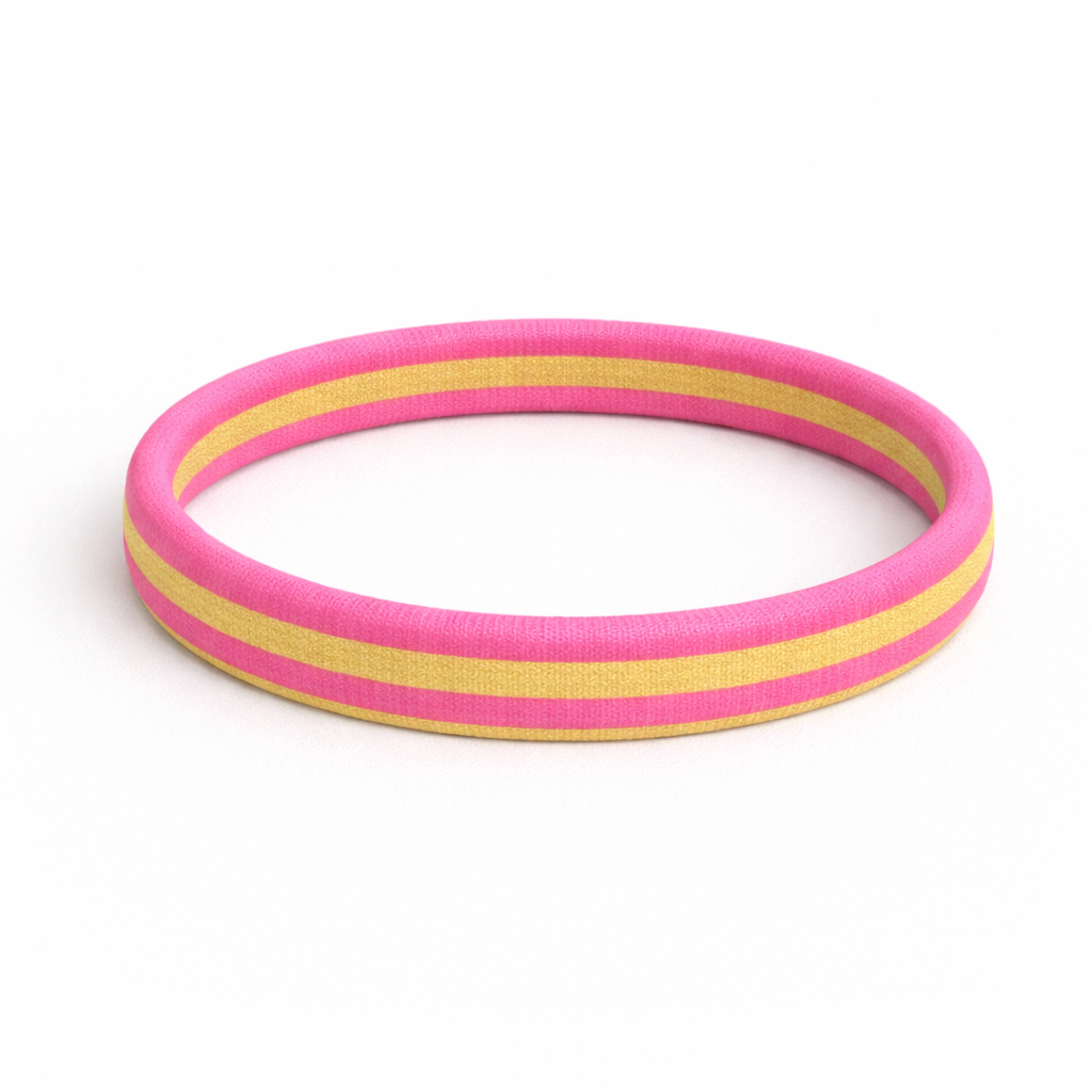 gestreifte Haargummis - Lulu