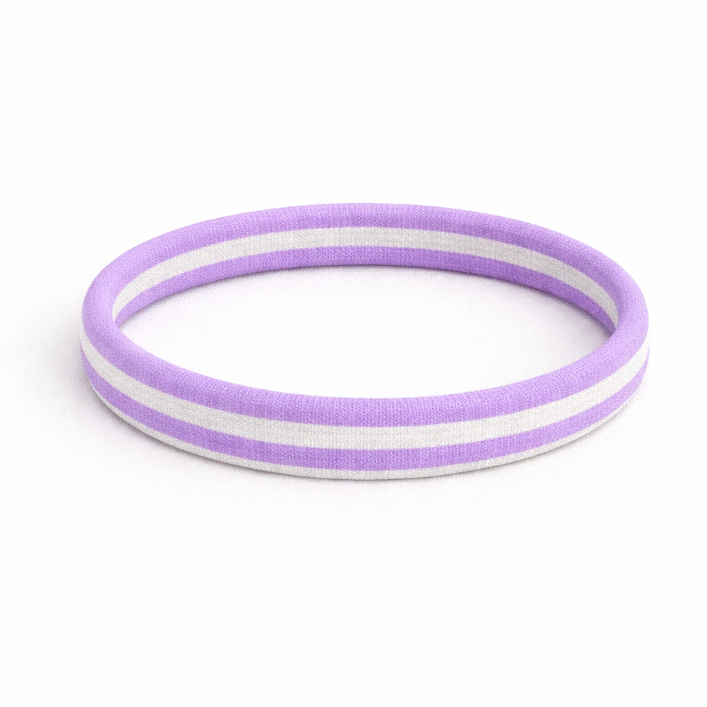 gestreifte Haargummis - Lulu