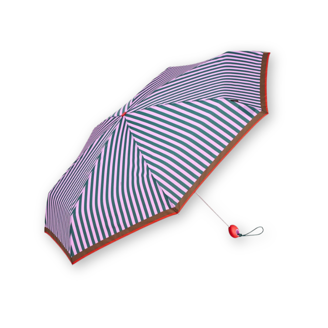 Mini Streifen Joy Faltbarer Regenschirm