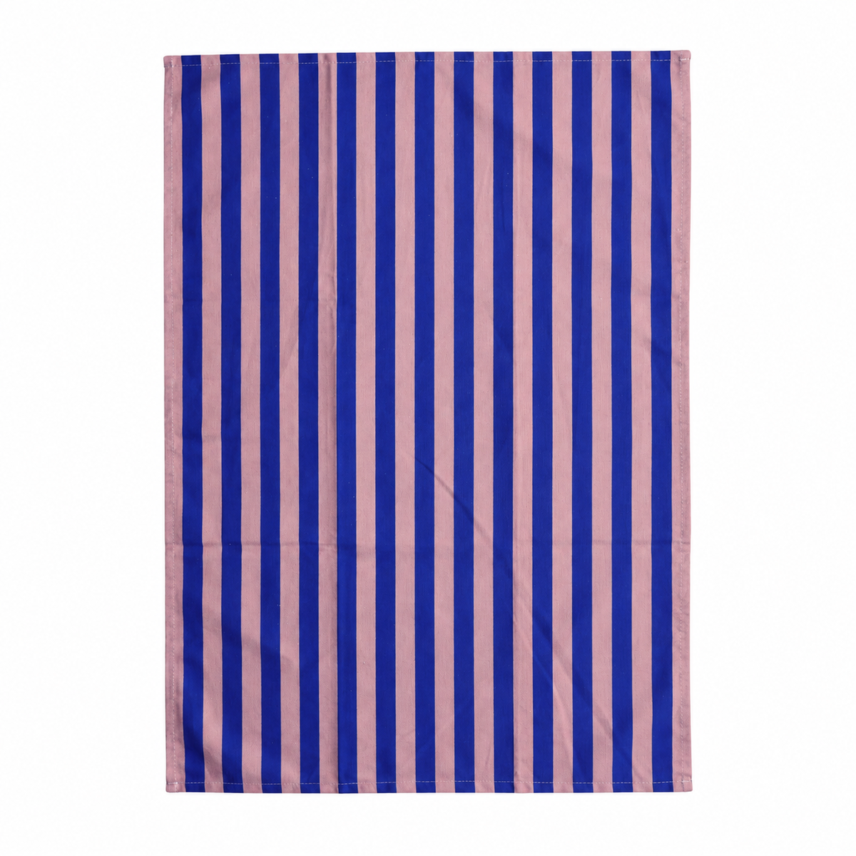 Geschirrhandtuch Streifen blau-rosa