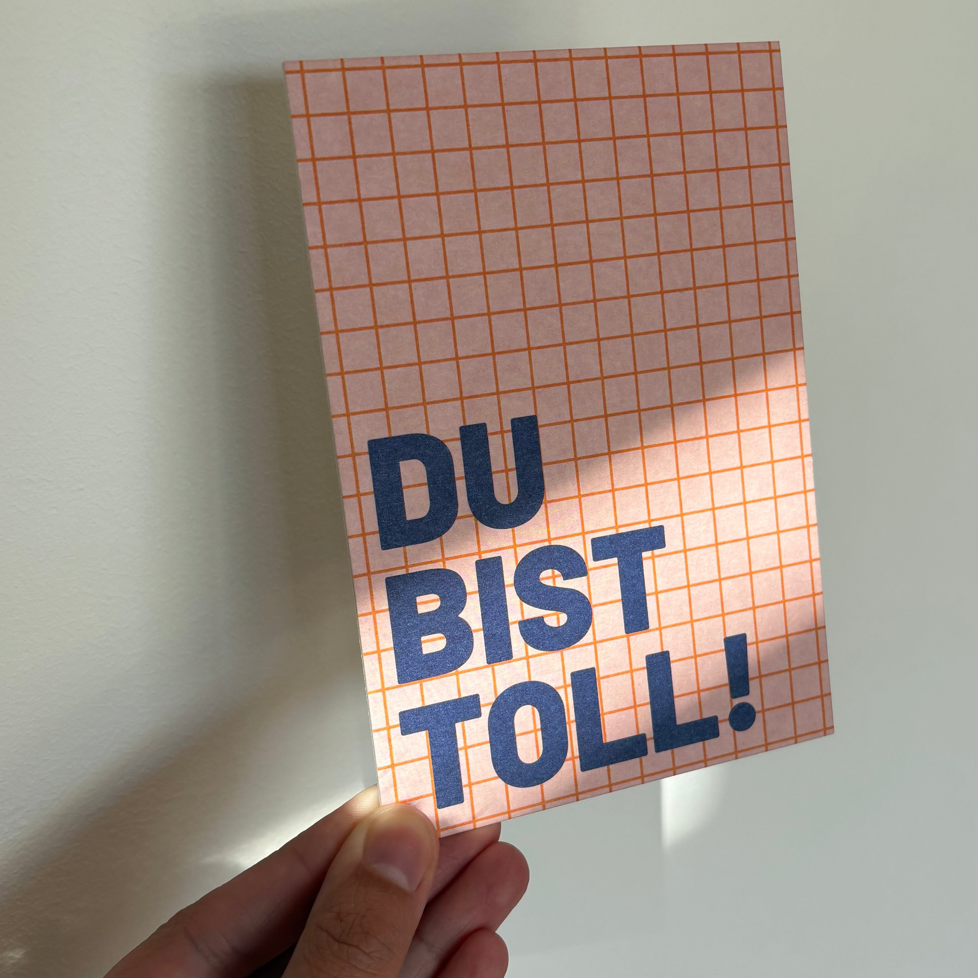 Postkarte - DU BIST TOLL