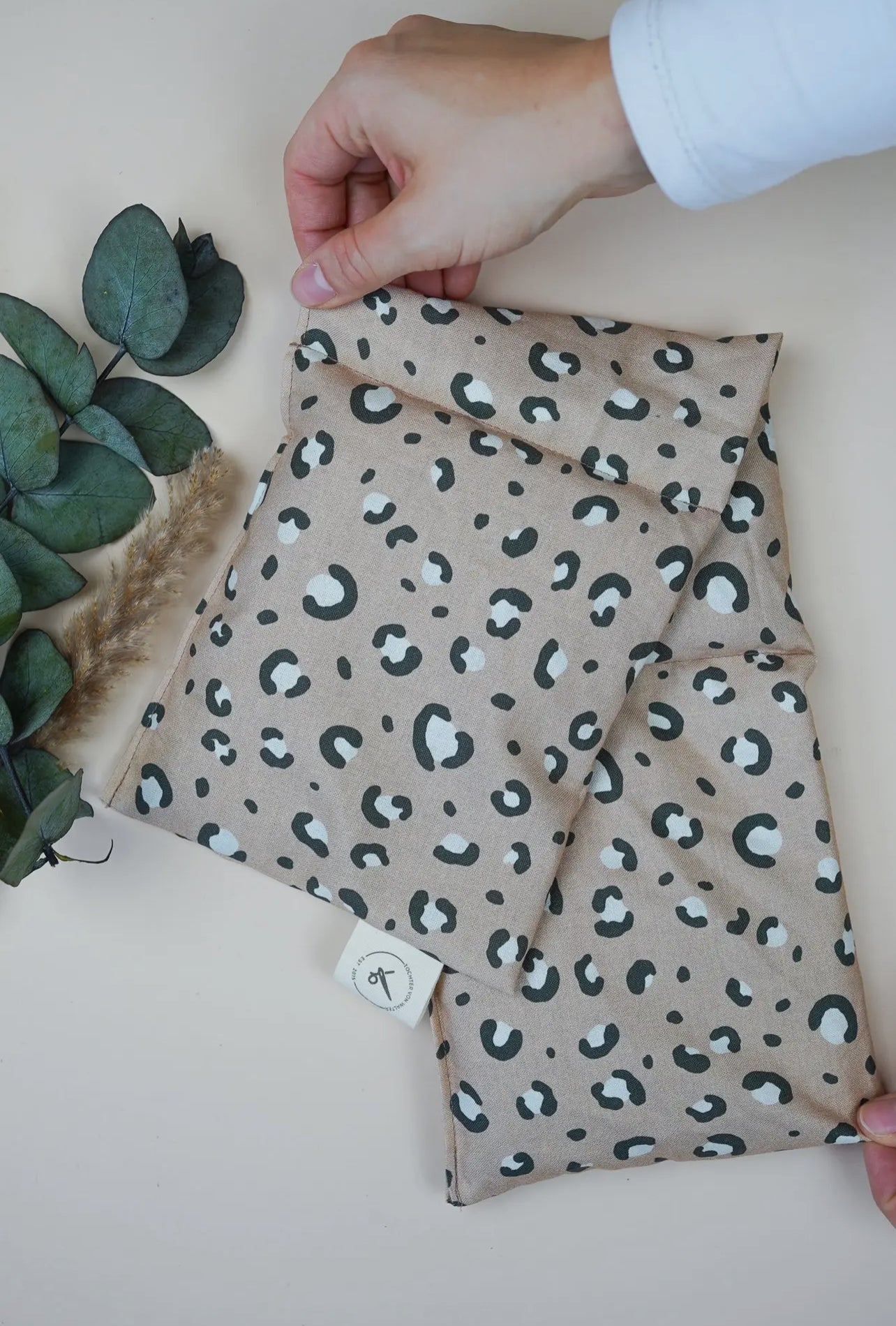 Wärmekissen Leo beige