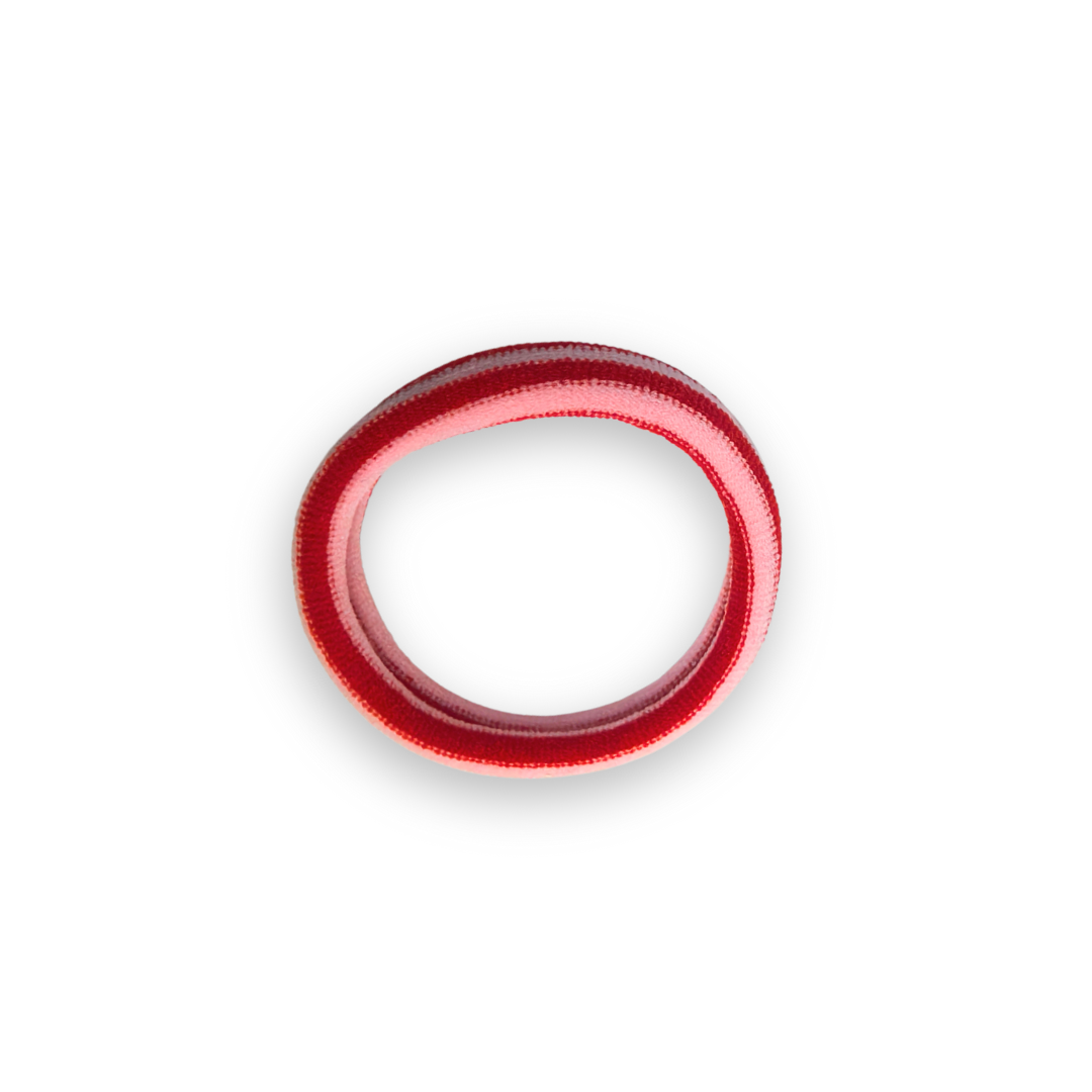 gestreifte Haargummis - Lulu