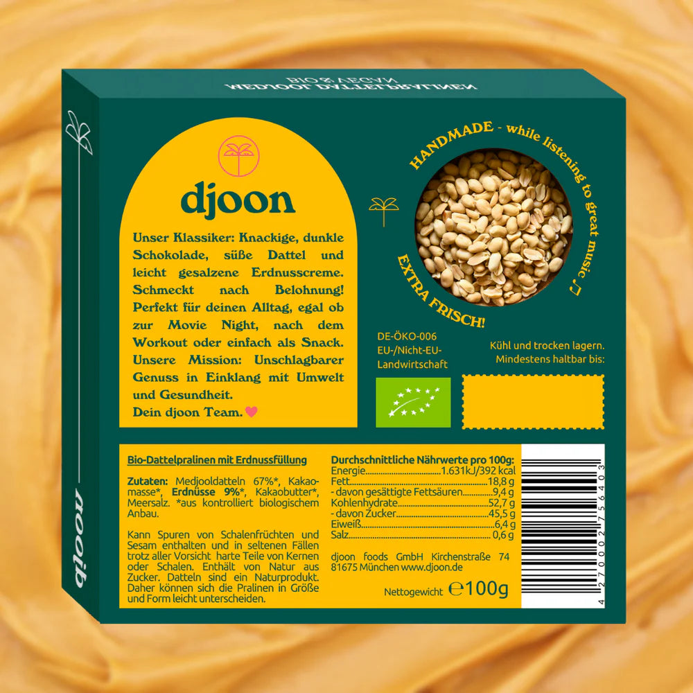 9 Dattelpralinen