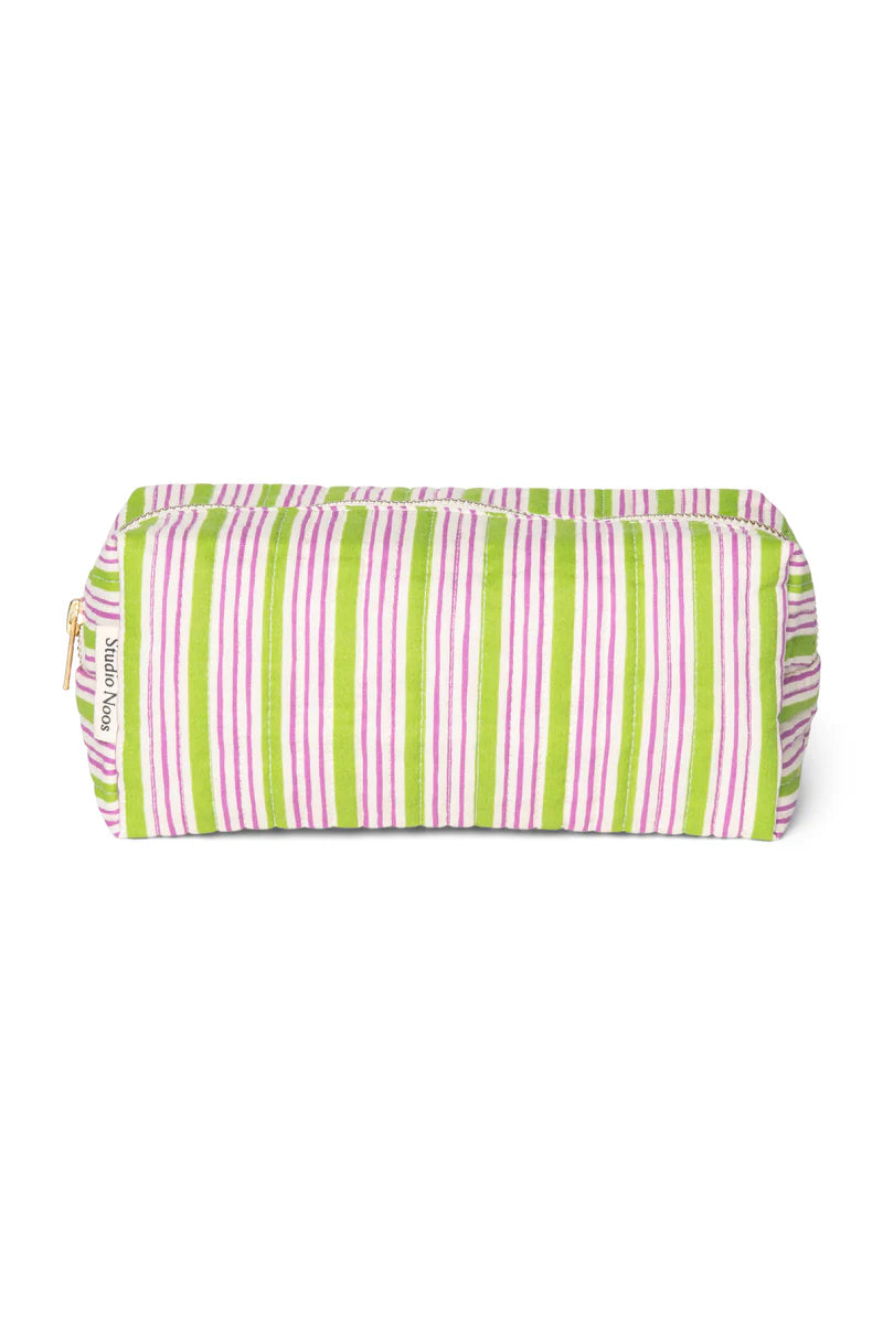 Titane Cotton Striped Pouch