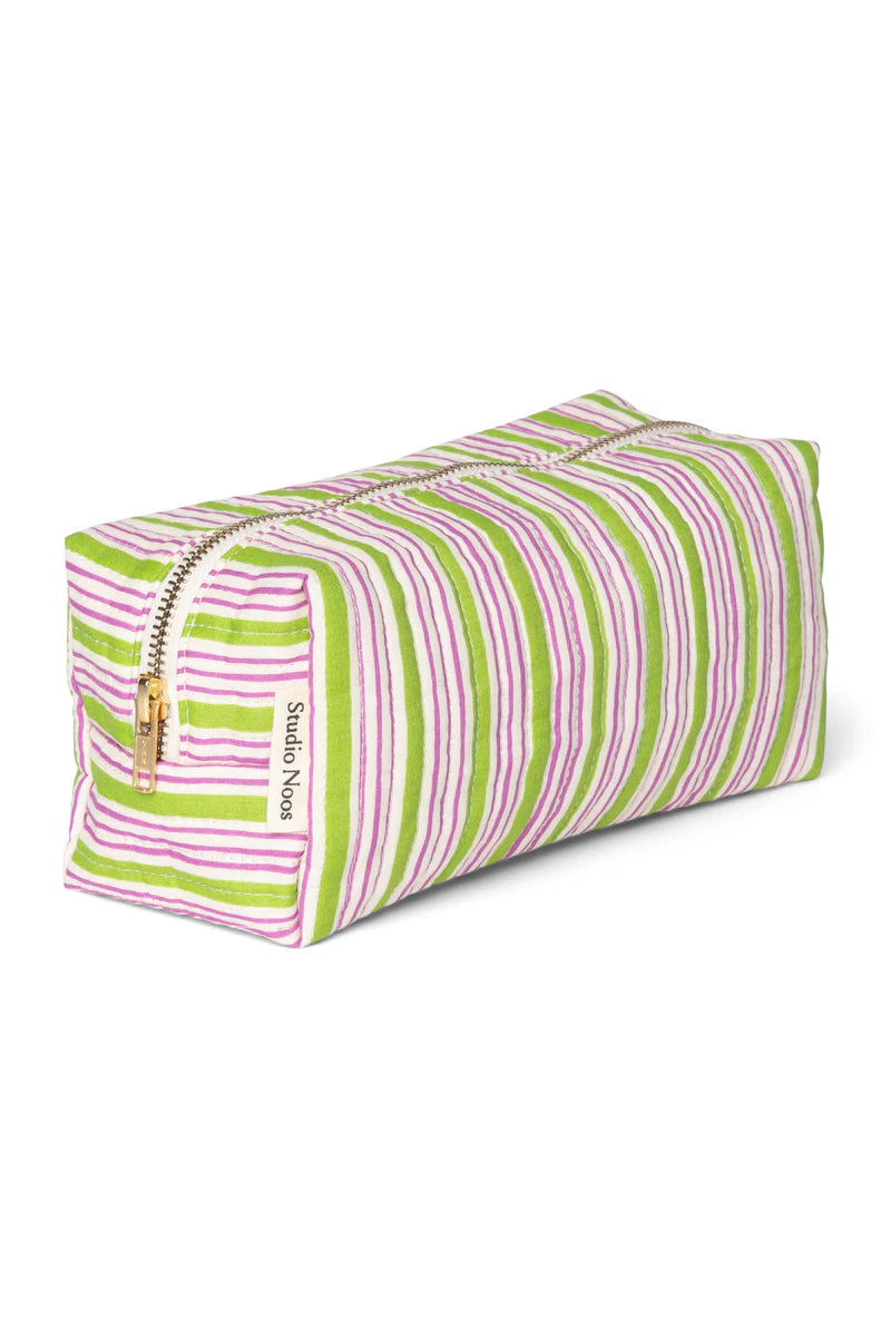 Titane Cotton Striped Pouch