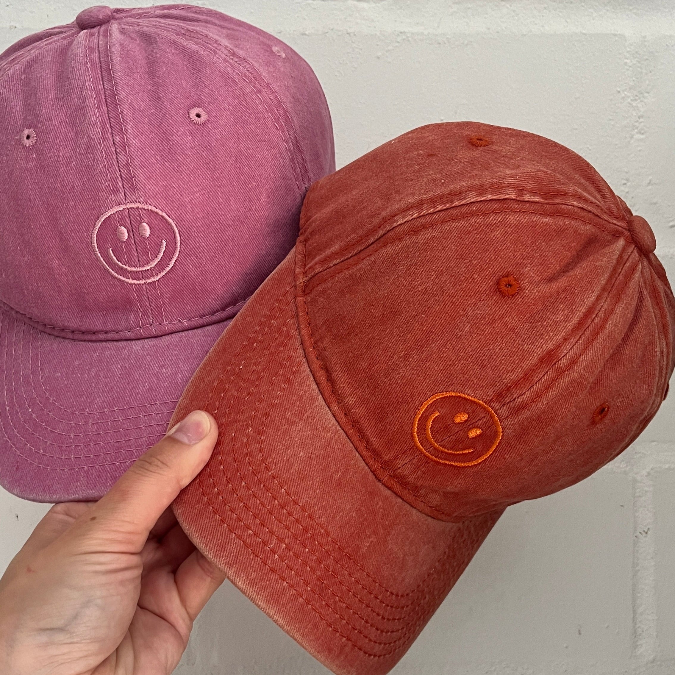 Kappe mit Smiley