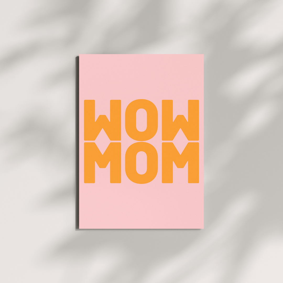 Postkarte - WOWMOM