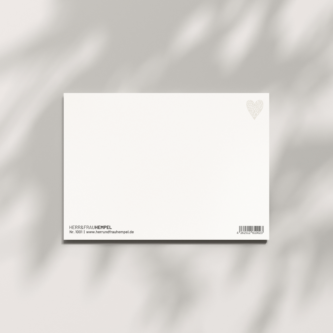 Postkarte - AUF DAS NÄCHSTE WILDE JAHR