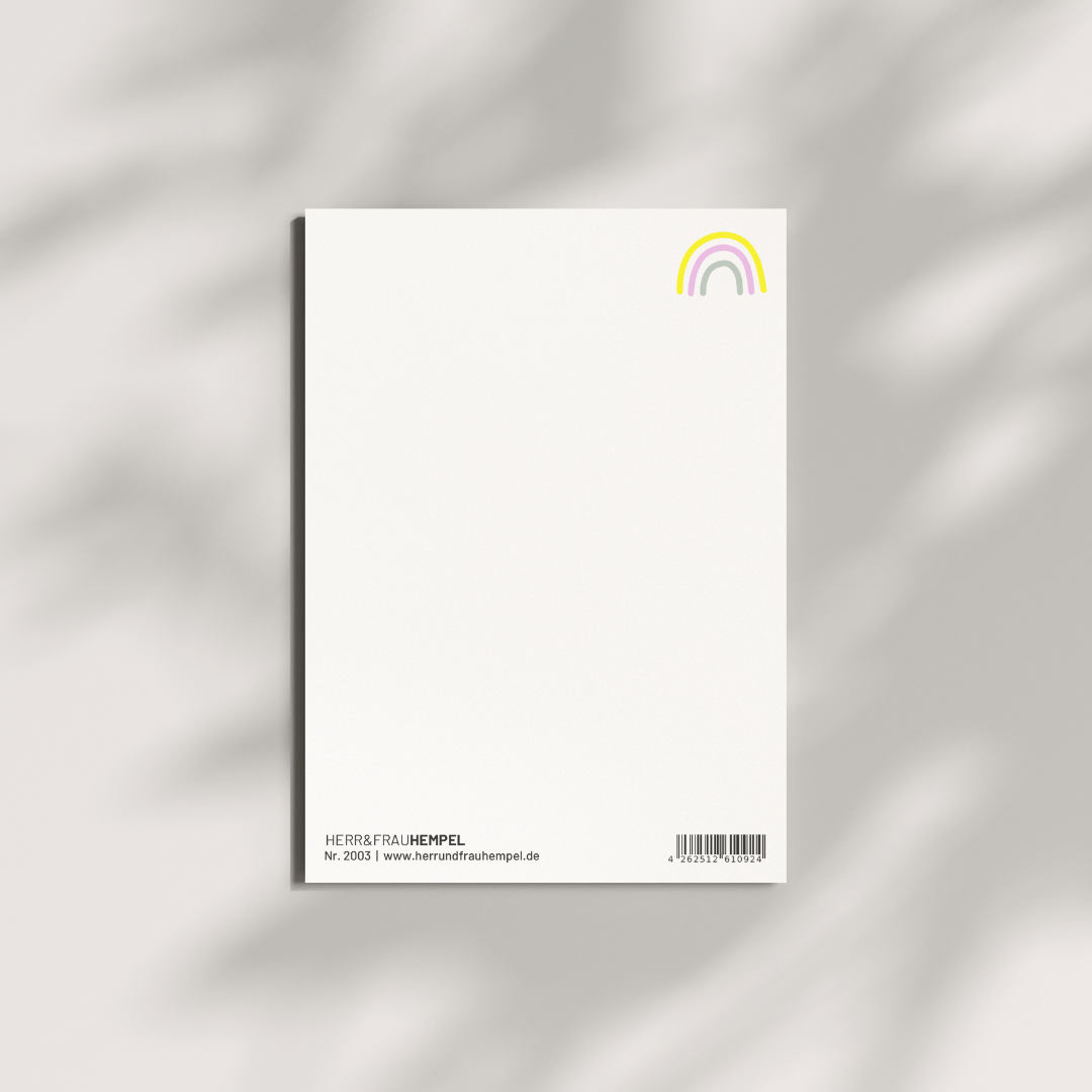 Postkarte - Hallo kleines Wunder.