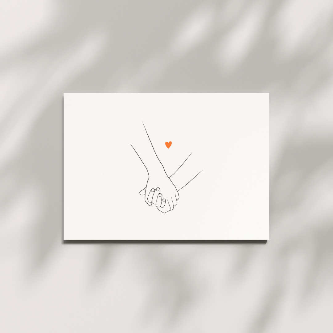 Postkarte - MITEINANDER