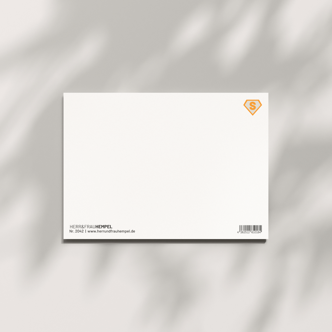 Postkarte - SUPERKIND