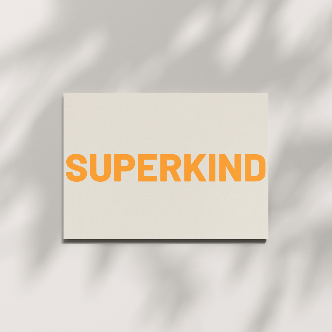 Postkarte - SUPERKIND