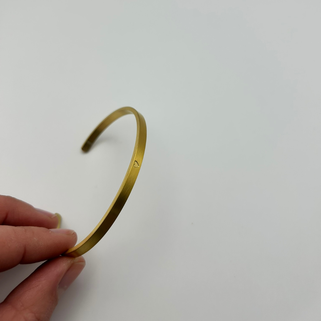 Armreif aus Edelstahl