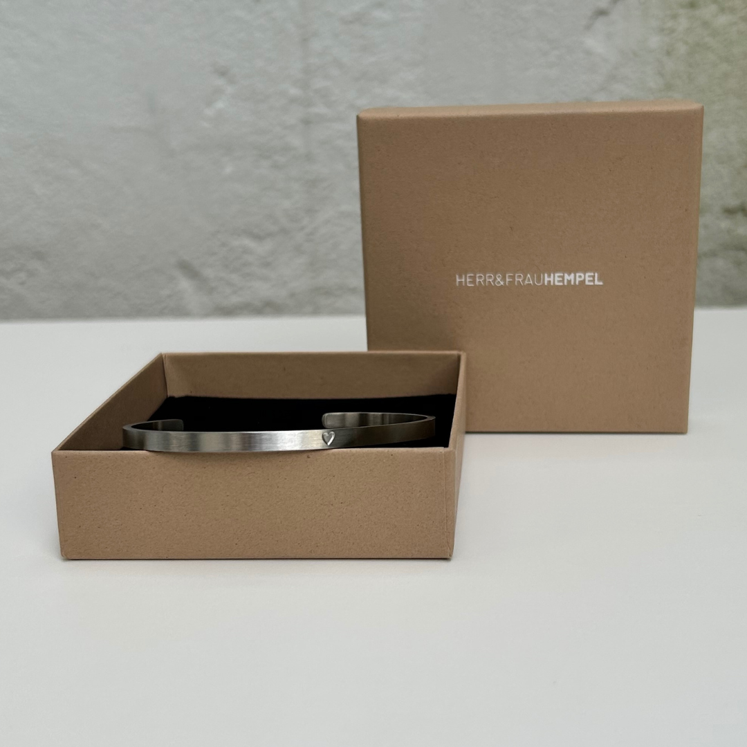 Armreif aus Edelstahl