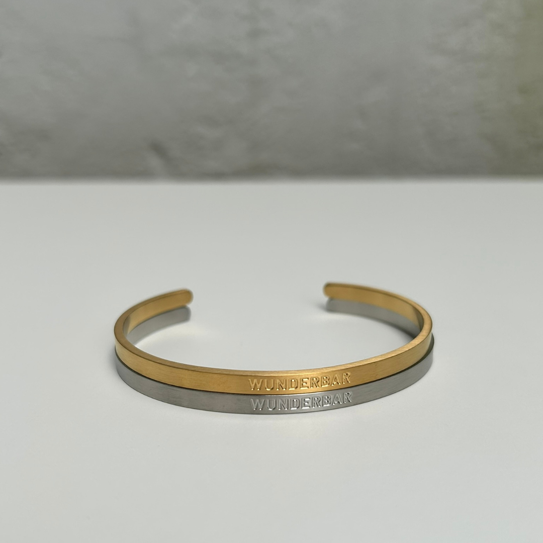 Armreif aus Edelstahl