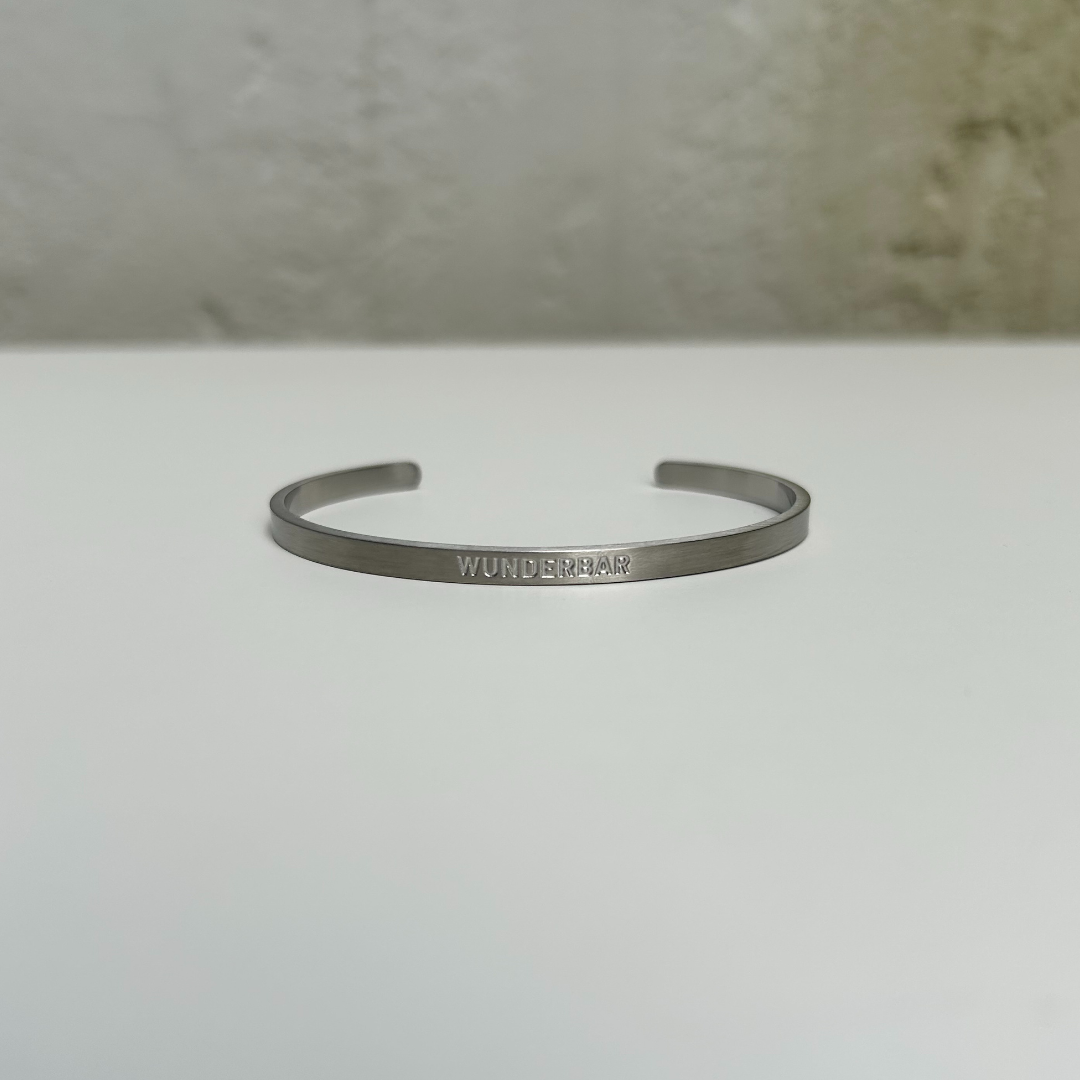 Armreif aus Edelstahl