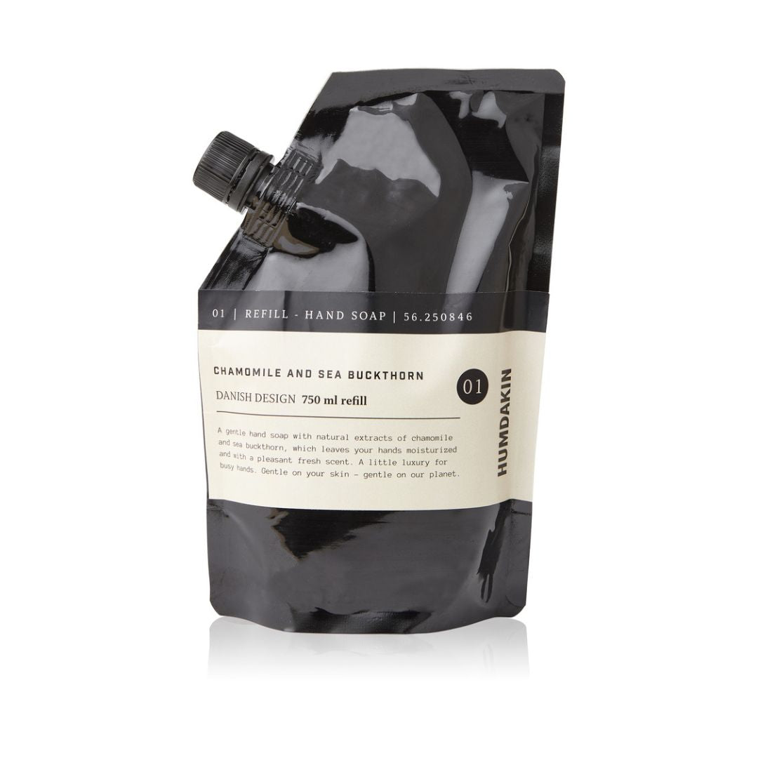 Nachfüllbeutel - Handseife 01 - Chamomile & Sea Buckthorn