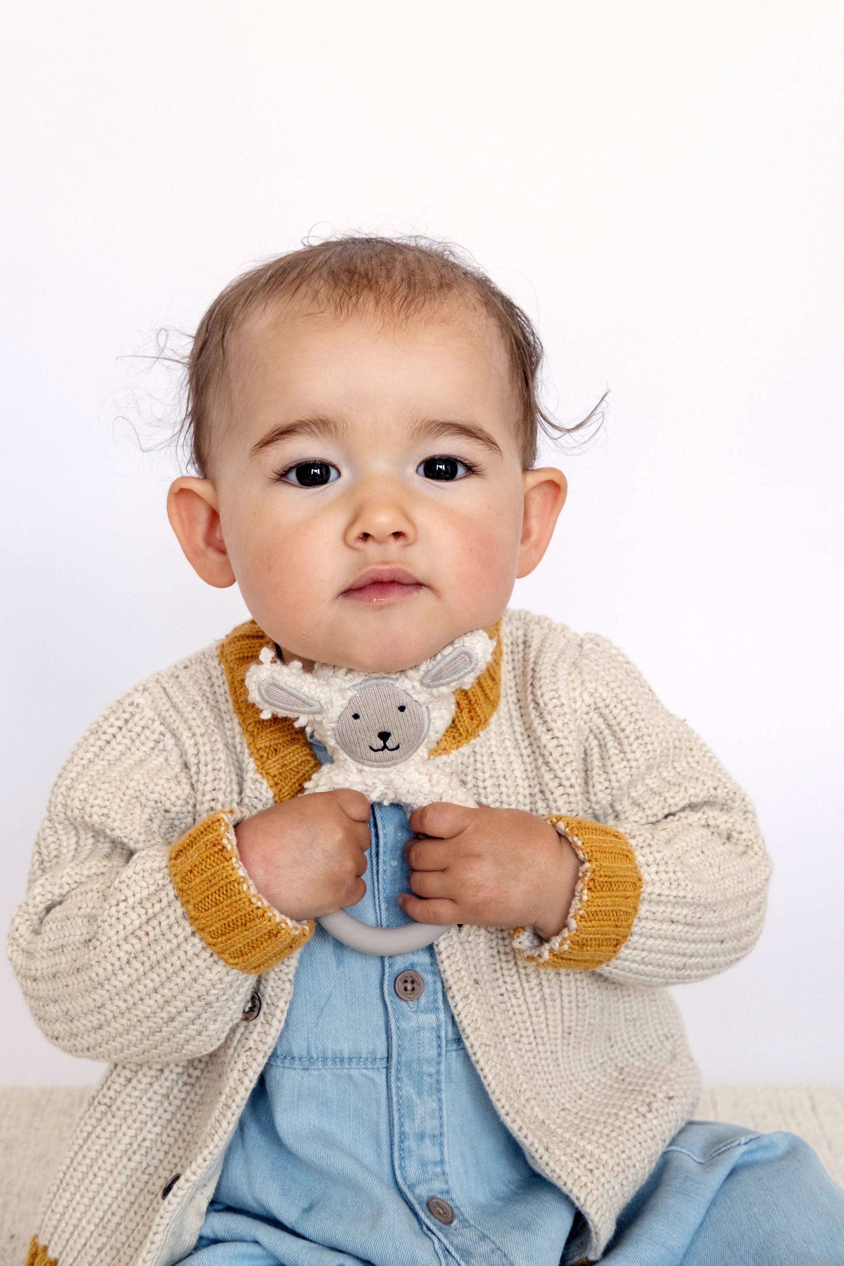 Beißring mit Rassel