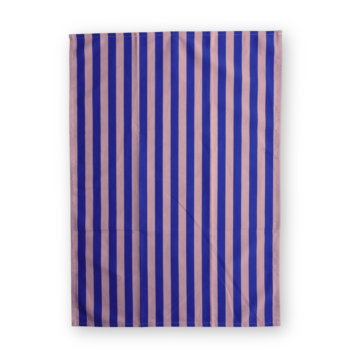 Geschirrhandtuch Streifen blau-rosa