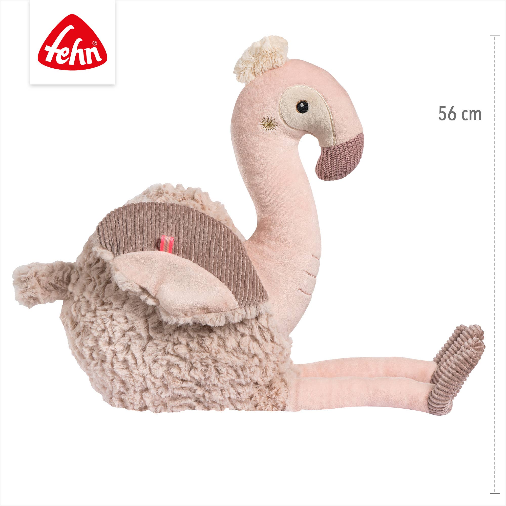 Kuscheltier Flamingo