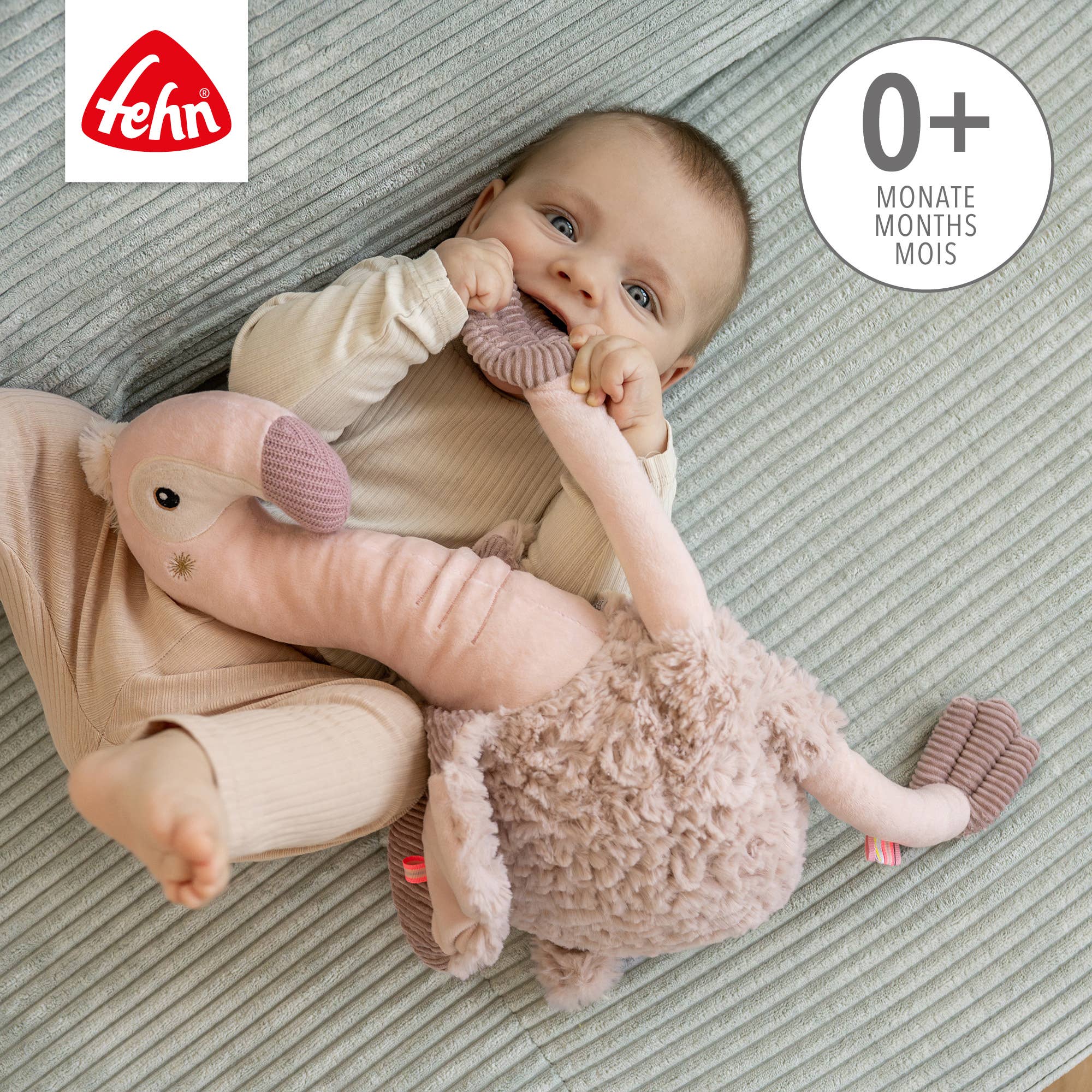 Kuscheltier Flamingo