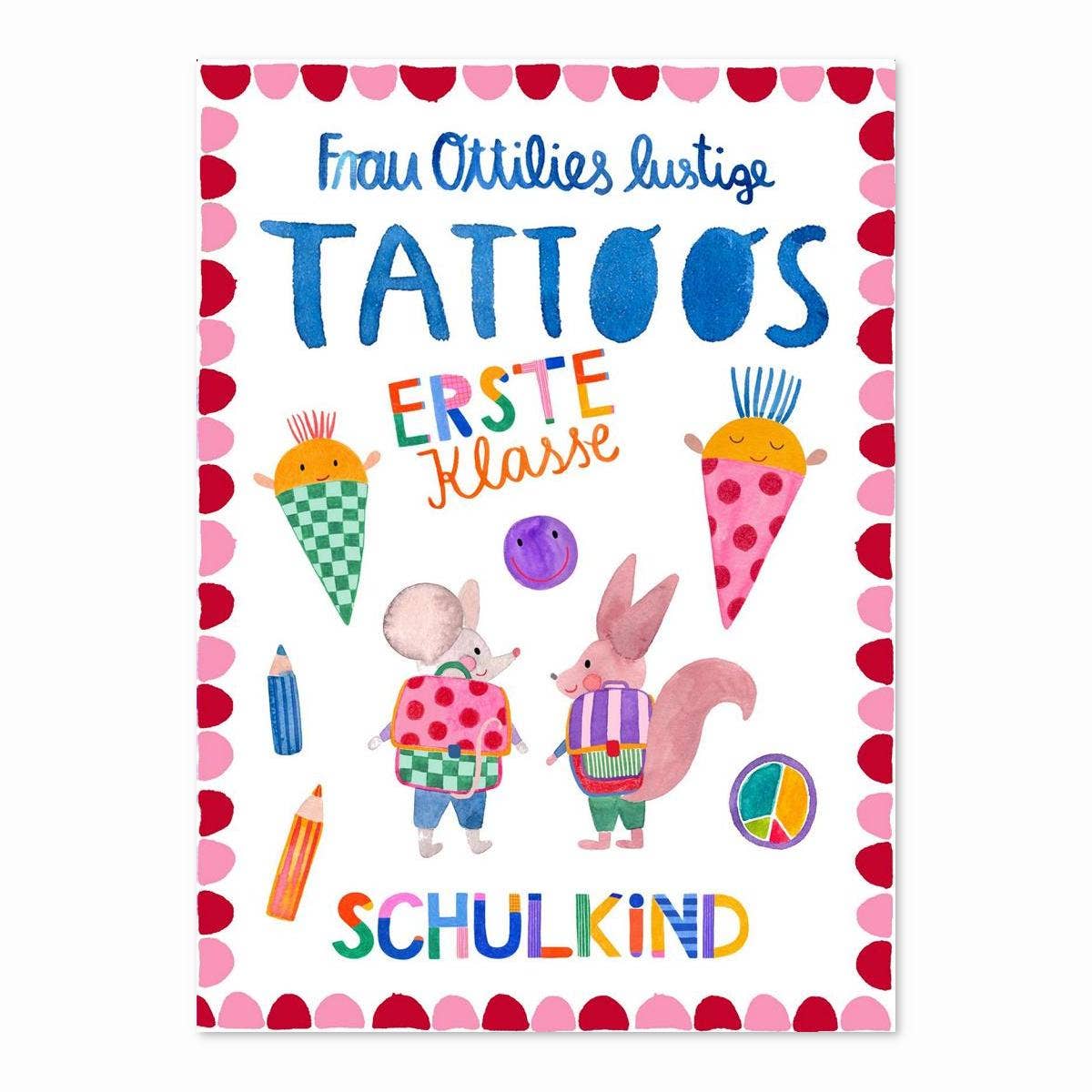 Kindertattoos - Schulkind
