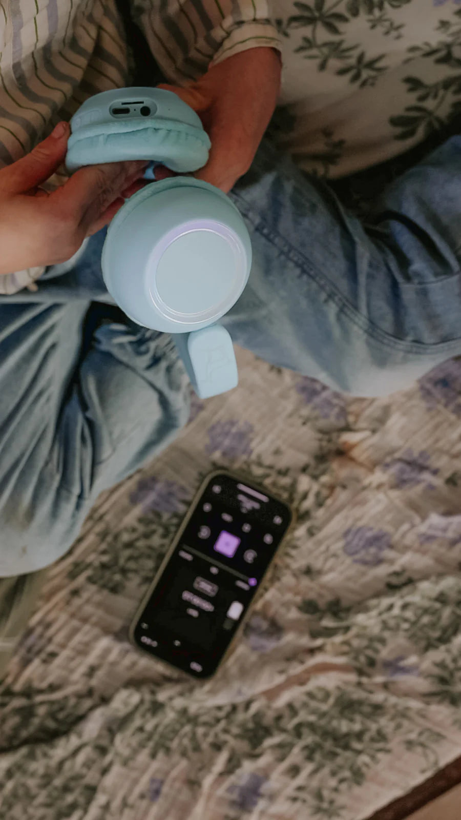 Bluetooth Kopfhöhrer m. Licht