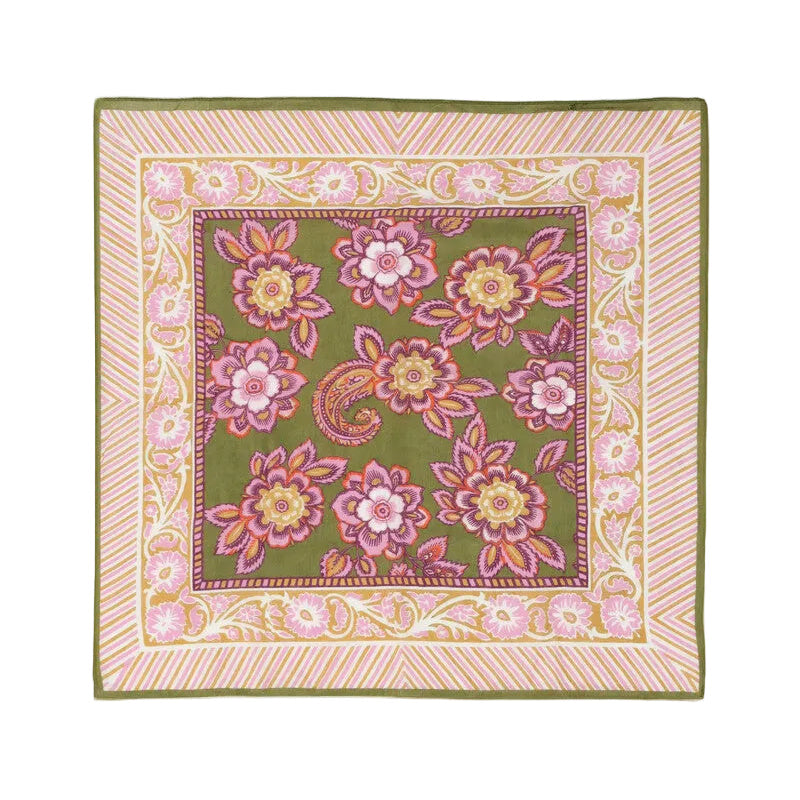 Halstuch m Blumenmuster