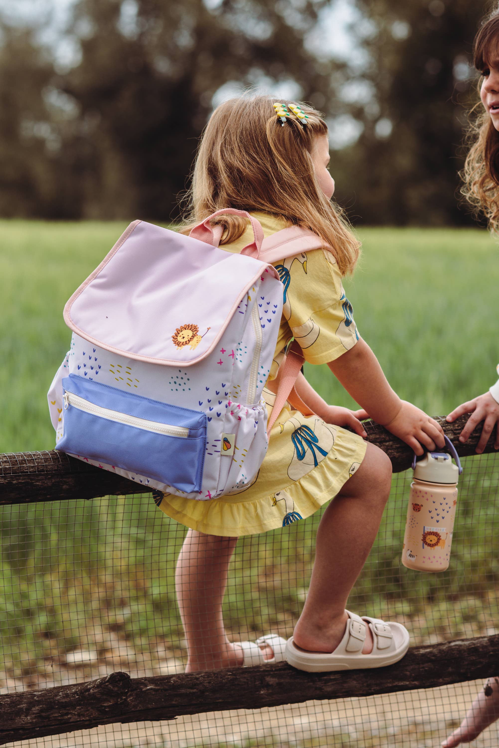 Isolierte Kinderflasche aus Edelstahl 'Wild Child'