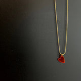 Kette mit rotem Herz (8241011032328)