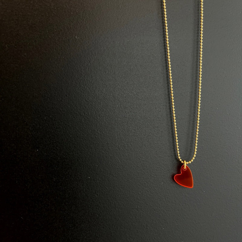 Kette mit rotem Herz (8241011032328)