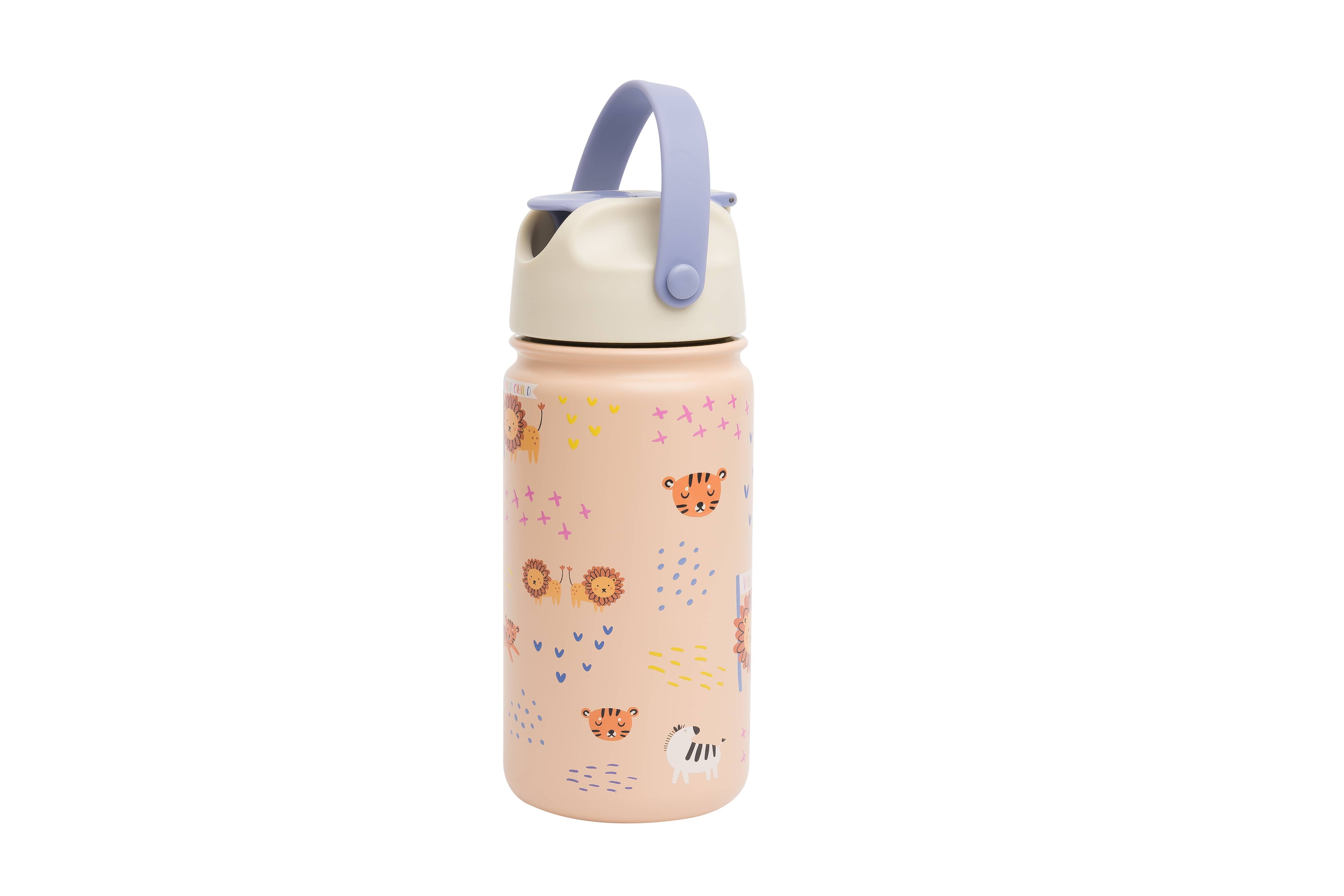 Isolierte Kinderflasche aus Edelstahl 'Wild Child'