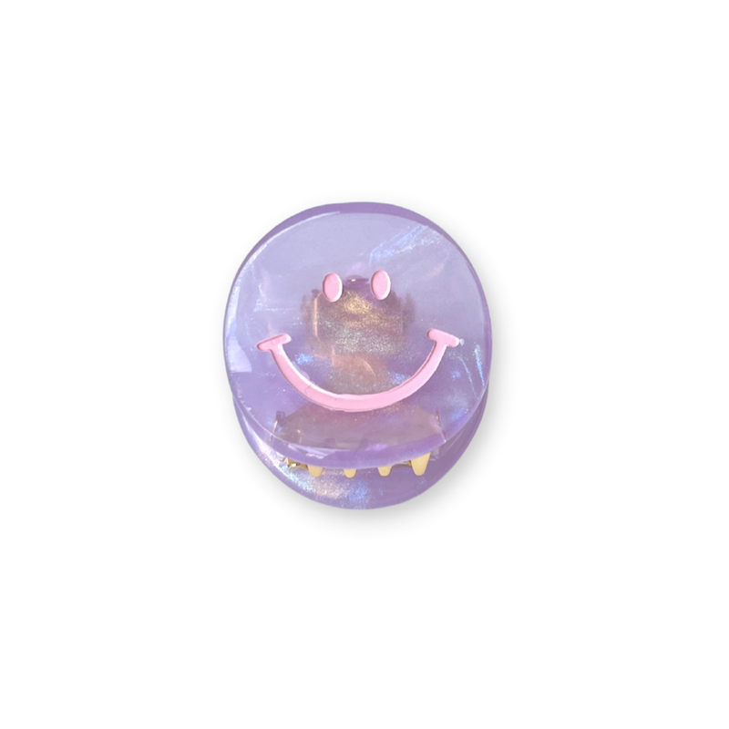 Haarspange Smiley klein