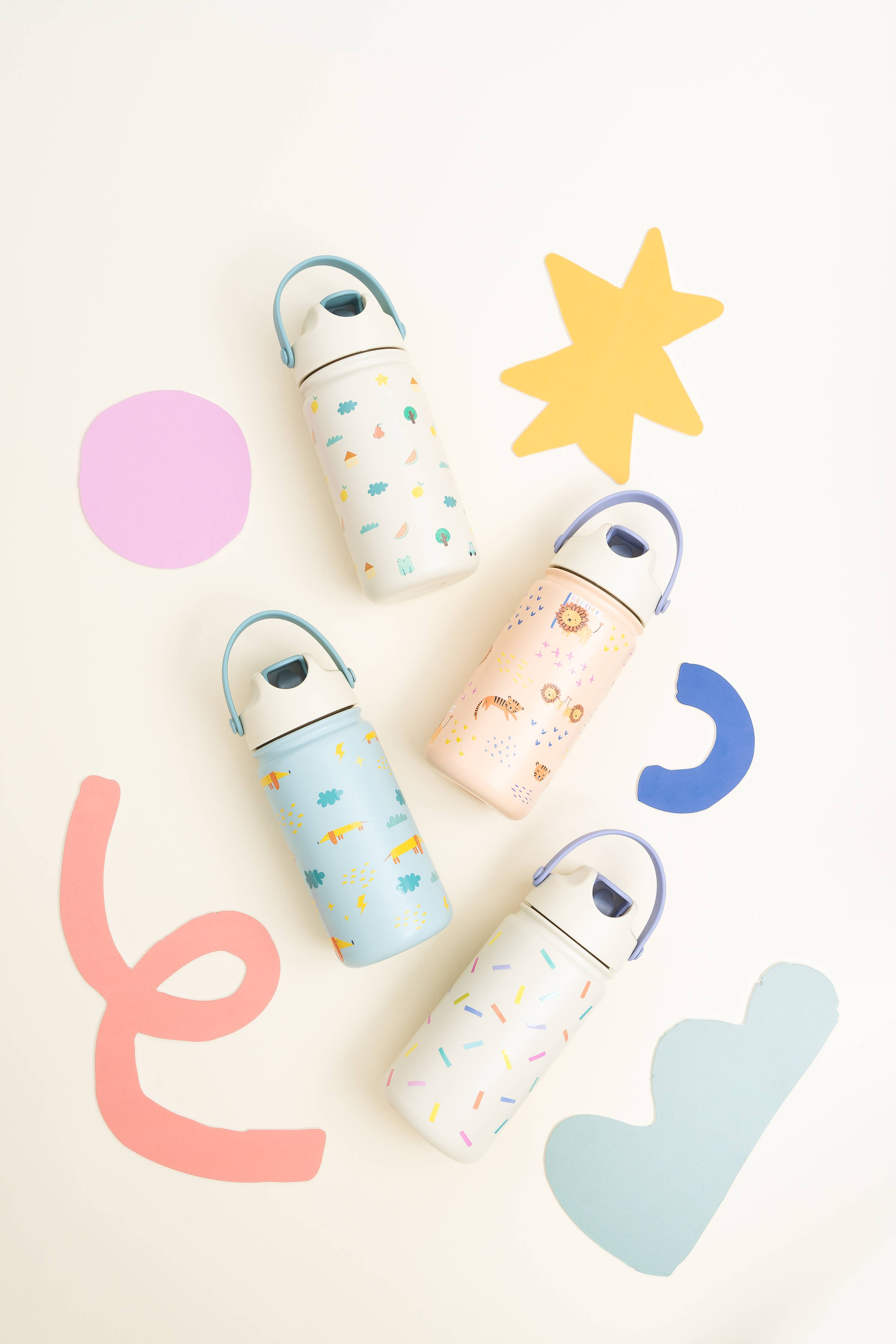 Isolierte Kinderflasche aus Edelstahl 'Wild Child'