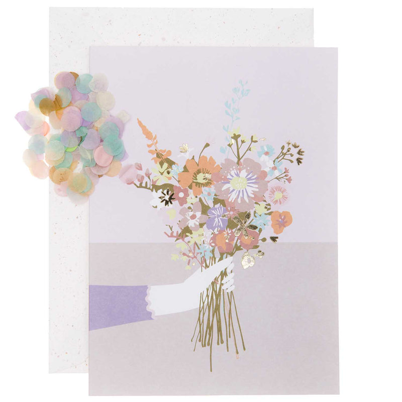 DIY Karte Blumenstrauß